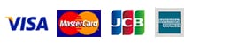 VISA、Master、JCB、American Express